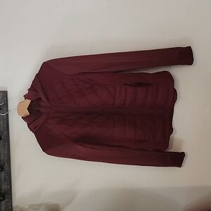 Women's Tek Gear fleece lined jacket with hood - size small